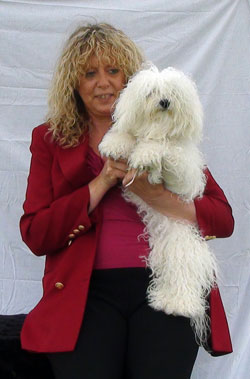 Heather & Lottie at Leeds Champ show in 2010